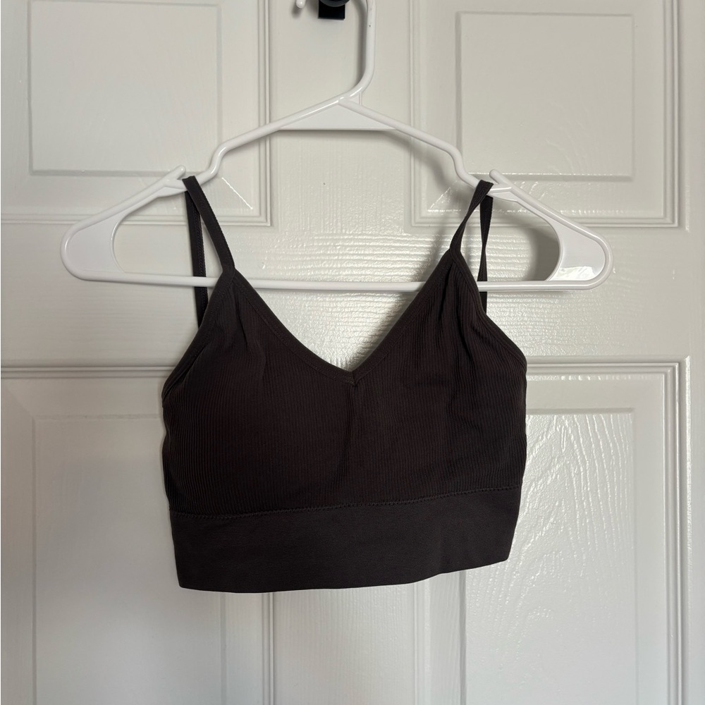Women's Black Crop Top